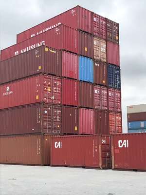 深圳二手集裝箱冷凍集裝箱貨柜6-9成新集裝箱臨時倉庫