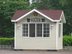 天門帶輪子警務亭廠家視頻