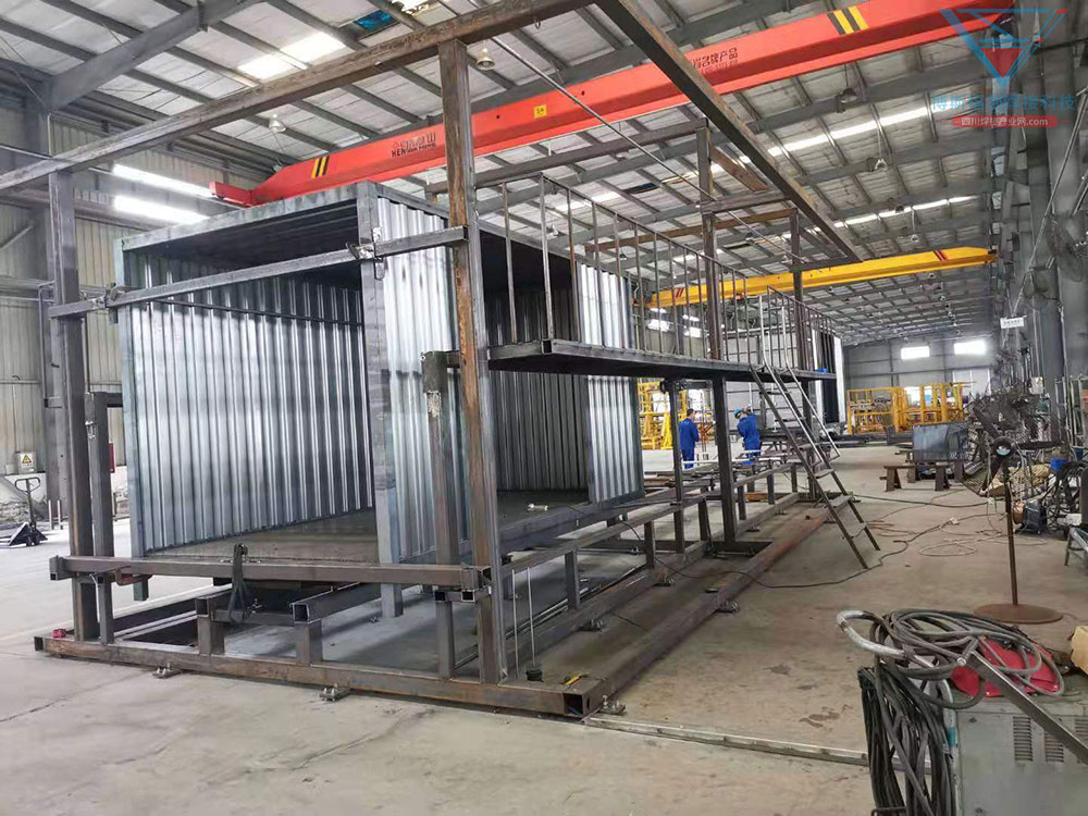 江蘇蘇州一;【常熟特種車輛】長白班焊接貨車集裝箱 招-魚泡網