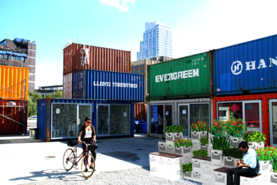 集裝箱商業丨街頭巷尾集裝箱集市_上海集裝客