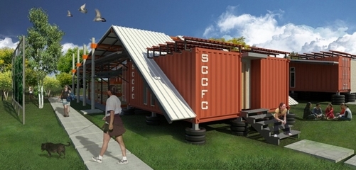 哥斯達黎加的集裝箱社區中心 可持續與創新的社區空間設計